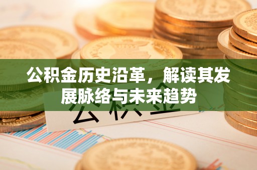 介休公积金历史沿革，解读其发展脉络与未来趋势