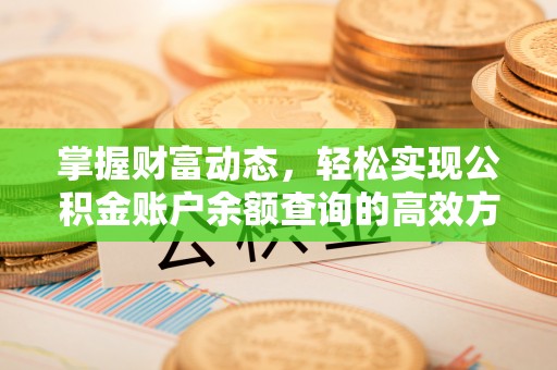 介休掌握财富动态，轻松实现公积金账户余额查询的高效方法